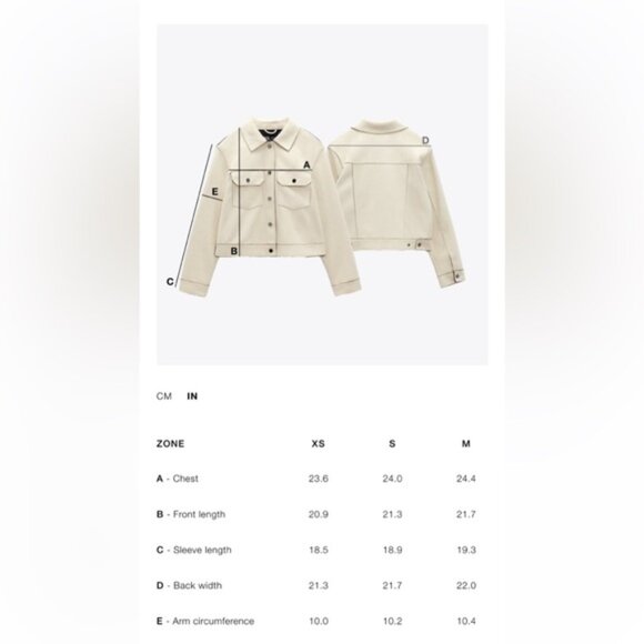 ZARA 100% LEATHER BOMBER JACKET - Picture 11 of 11